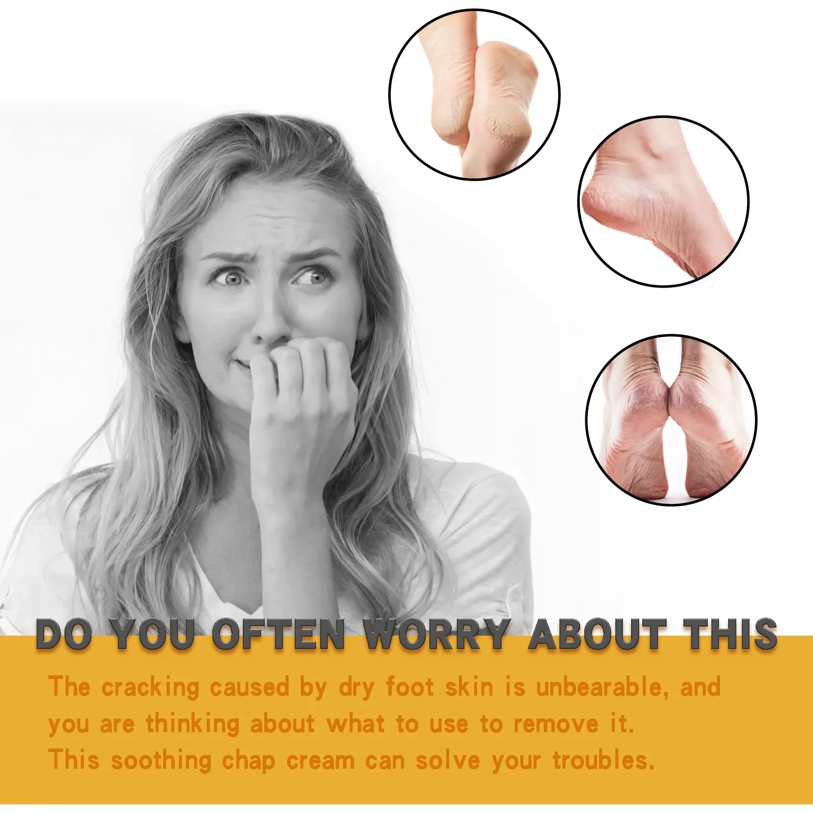 Антивозрастной крем для ног удаление омертвевшей кожи отшелушивание увлажнение