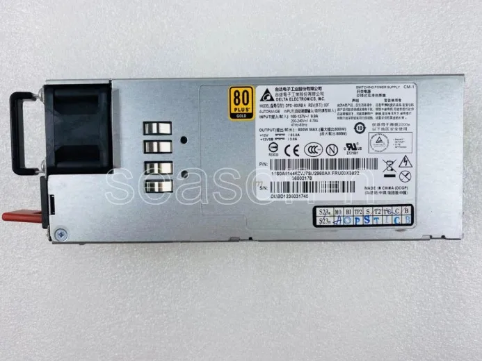 DPS-800RB C REV 800W PSU 80 plus gold 03X3822 03X4368 03X434 2 источник питания