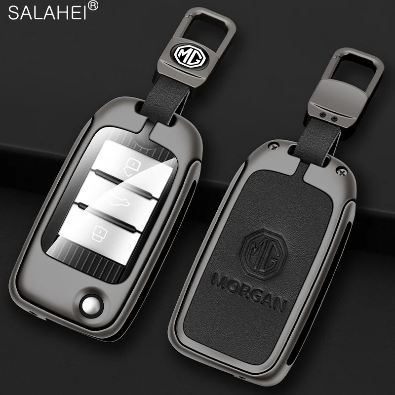 

Zinc Alloy Car Key Case Full Cover Shell Holder Protector For MG MG3 MG5 MG6 MG7 ZS GT GS EV EZS HS EHS Auto Styling Accessories