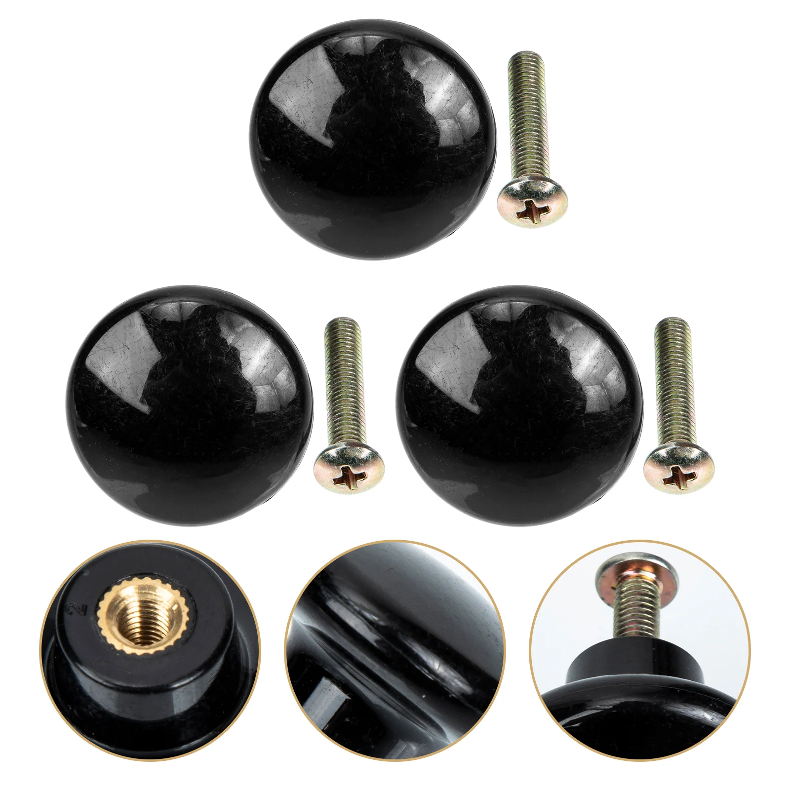 

3 Sets Premium Useful Piano Grips Plastic Handles Musical Instrument Supplies