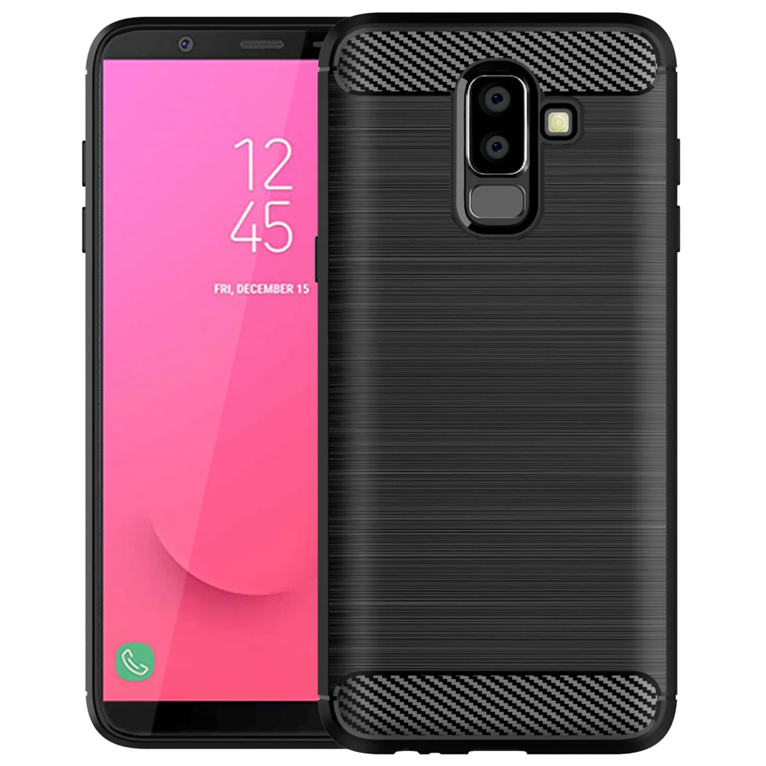 Матовый чехол для Samsung J8 On8 2018 On Max противоударный телефона с защитой от падения