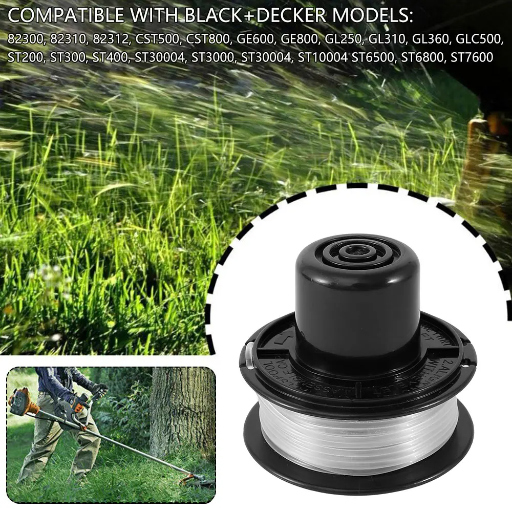 Сменные насадки для газонокосилки катушки триммера с 2 крышками и пружинными