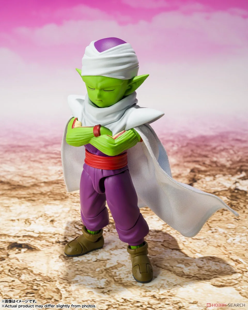 Фото 100% оригинальная коробка Bandai S.H.Figuarts Piccolo Mini Dragon Ball Daima в наличии, аниме-фигурки, модельные игрушки №2
