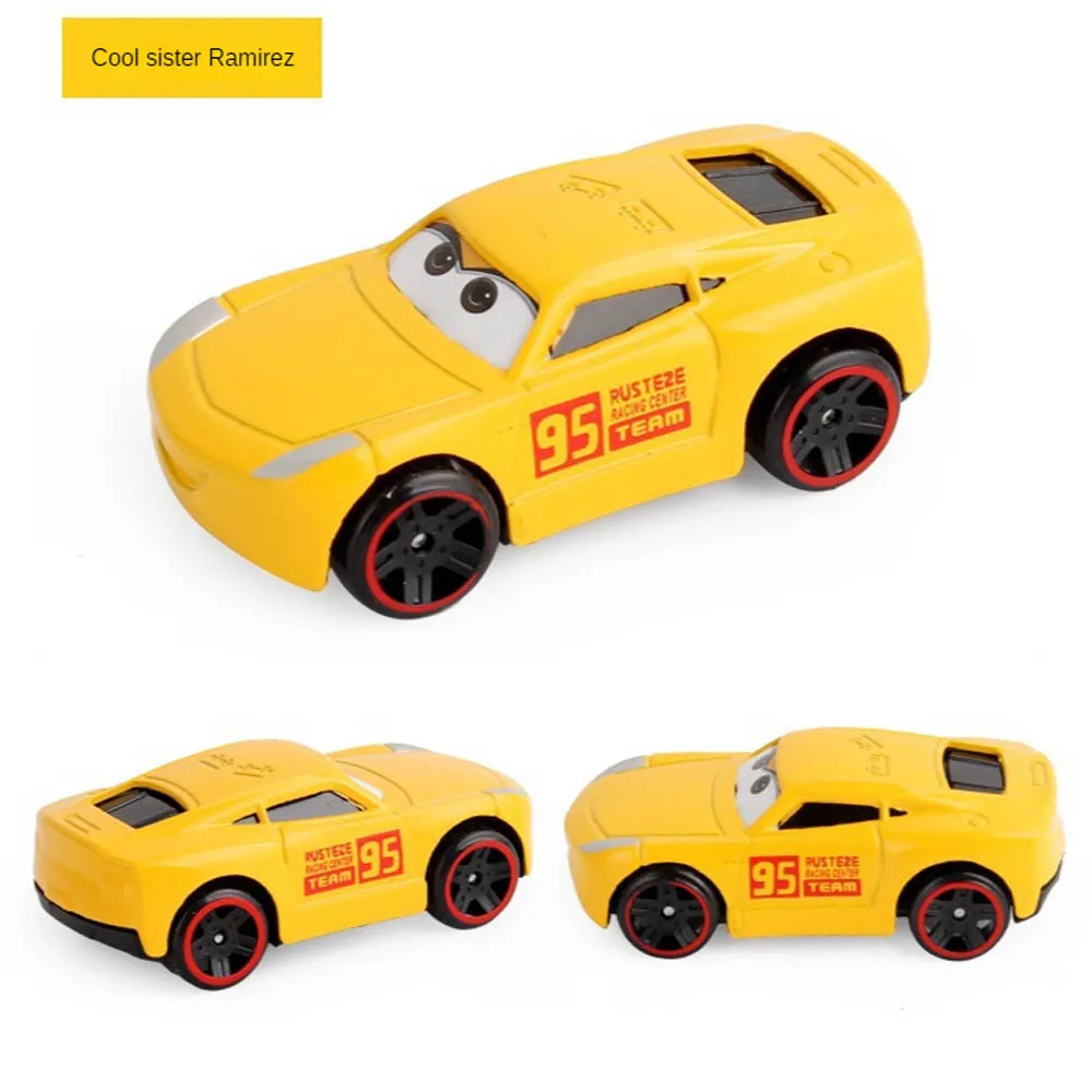 Машинка детская металлическая литая с молнией Маккуин Джексон шторм |