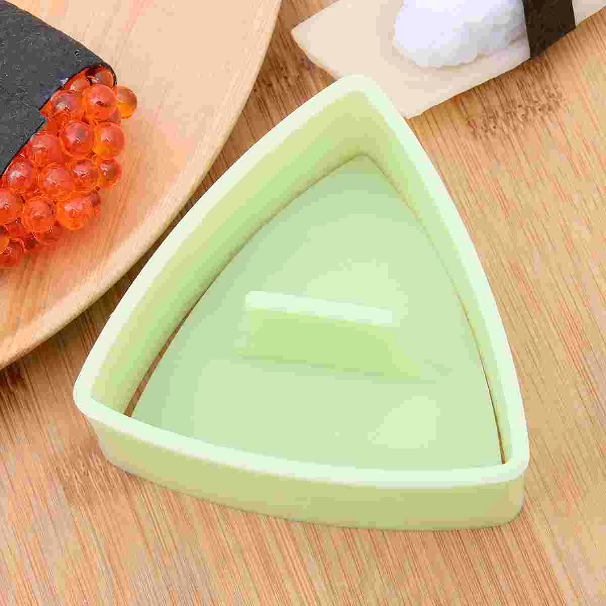 

Mold Sushi Ricemaker Triangle Press Onigiri Tool Mould Japanese Seaweed Making Makers Diy Kit Molds Small Shape Box