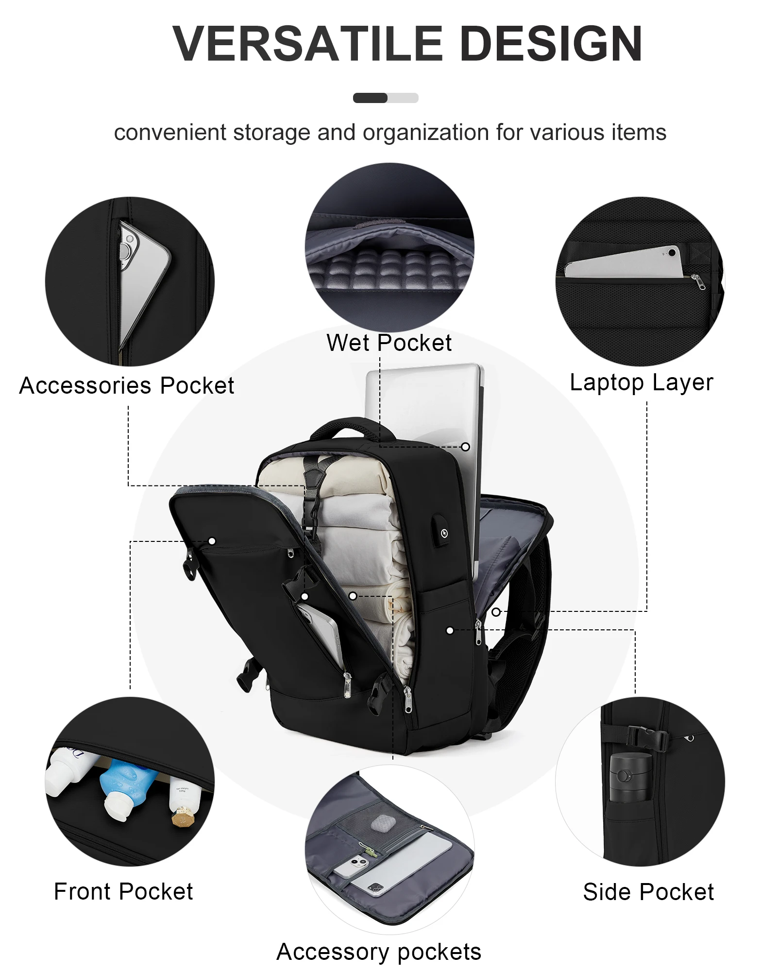 Модный нейлоновый рюкзак для женщин унисекс водонепроницаемая портативная