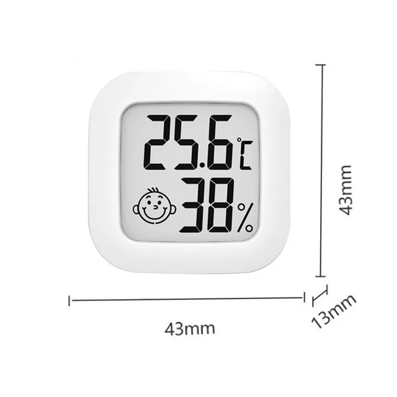 mini lcd digital thermometer hygrometer electronic temperature humidity meter sensor gauge weather station for home office free global shipping