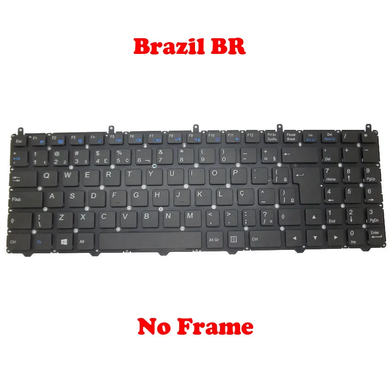 Клавиатура BR Для ноутбука Insys G.Force W3650EH W3650EH-2 W3650SB W3650SH W4650SF W6650DC W7650KJ1 StyleNote W3650SZ