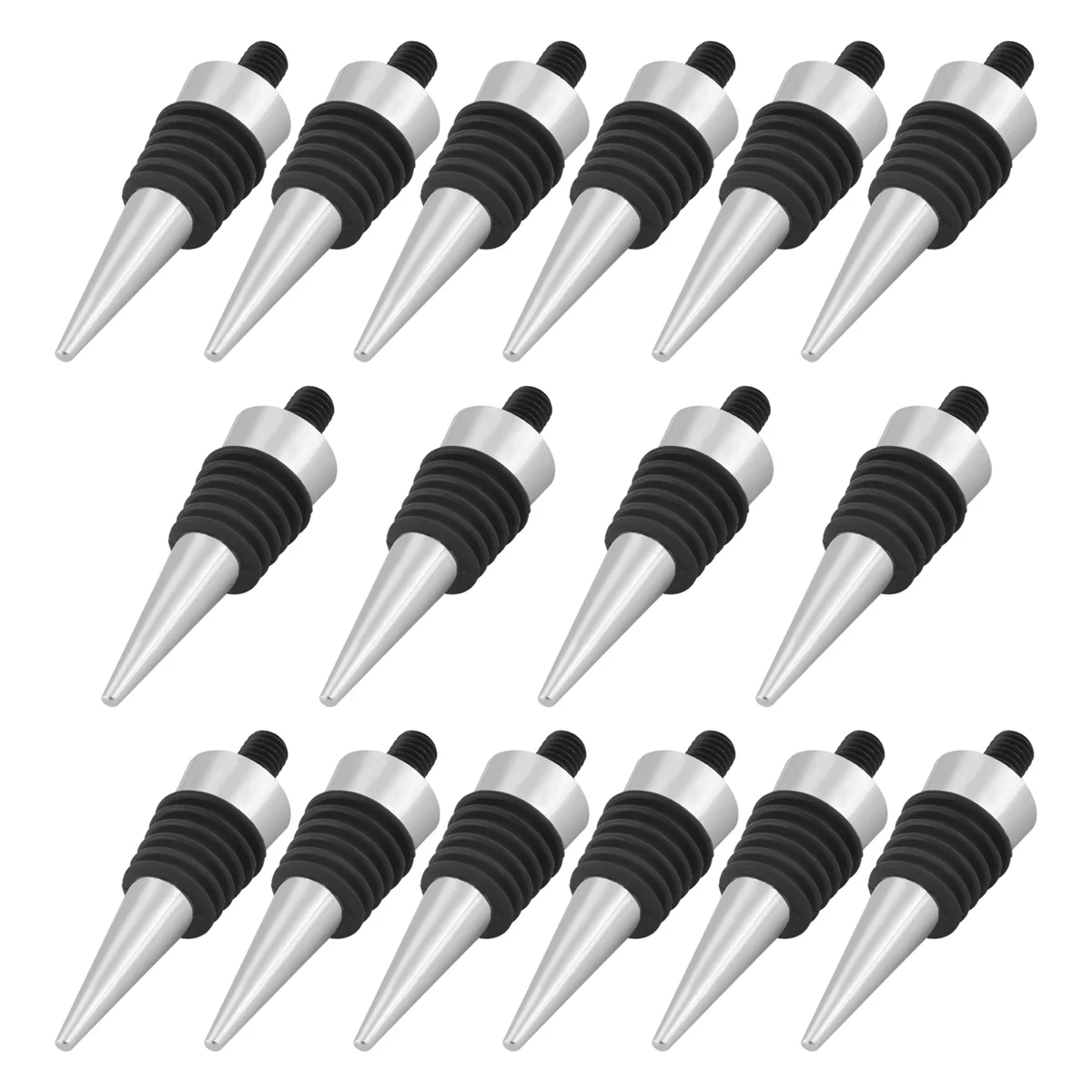 16-х предметная металлическая пробка пустая винная комплект многоразовых вставок