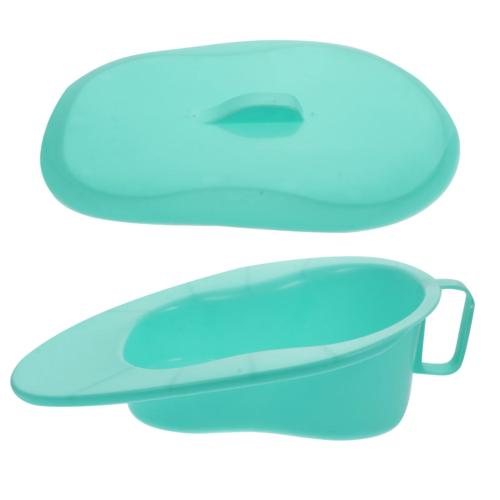

Bed Pan Bedpan Elderly Urinal Females Patient Plastic Bedpans Pans Emergency Men Bottle Bedridden Lid Thick Smooth Big Nursing