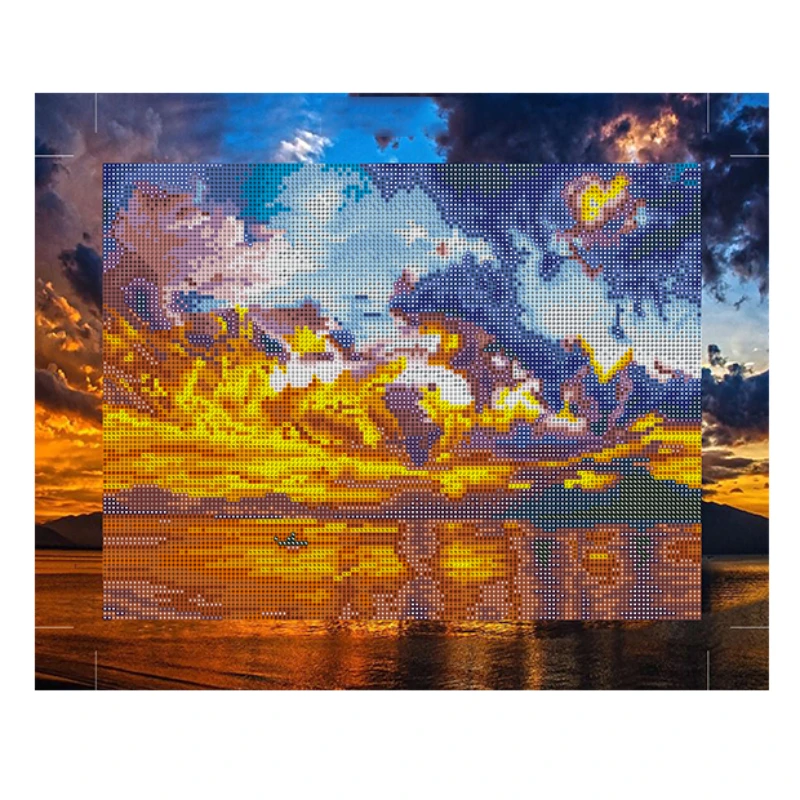 

Market 2.5cm Wood Frame Diamond Painting embroidery kits home decoration gift DIY full diamond painting