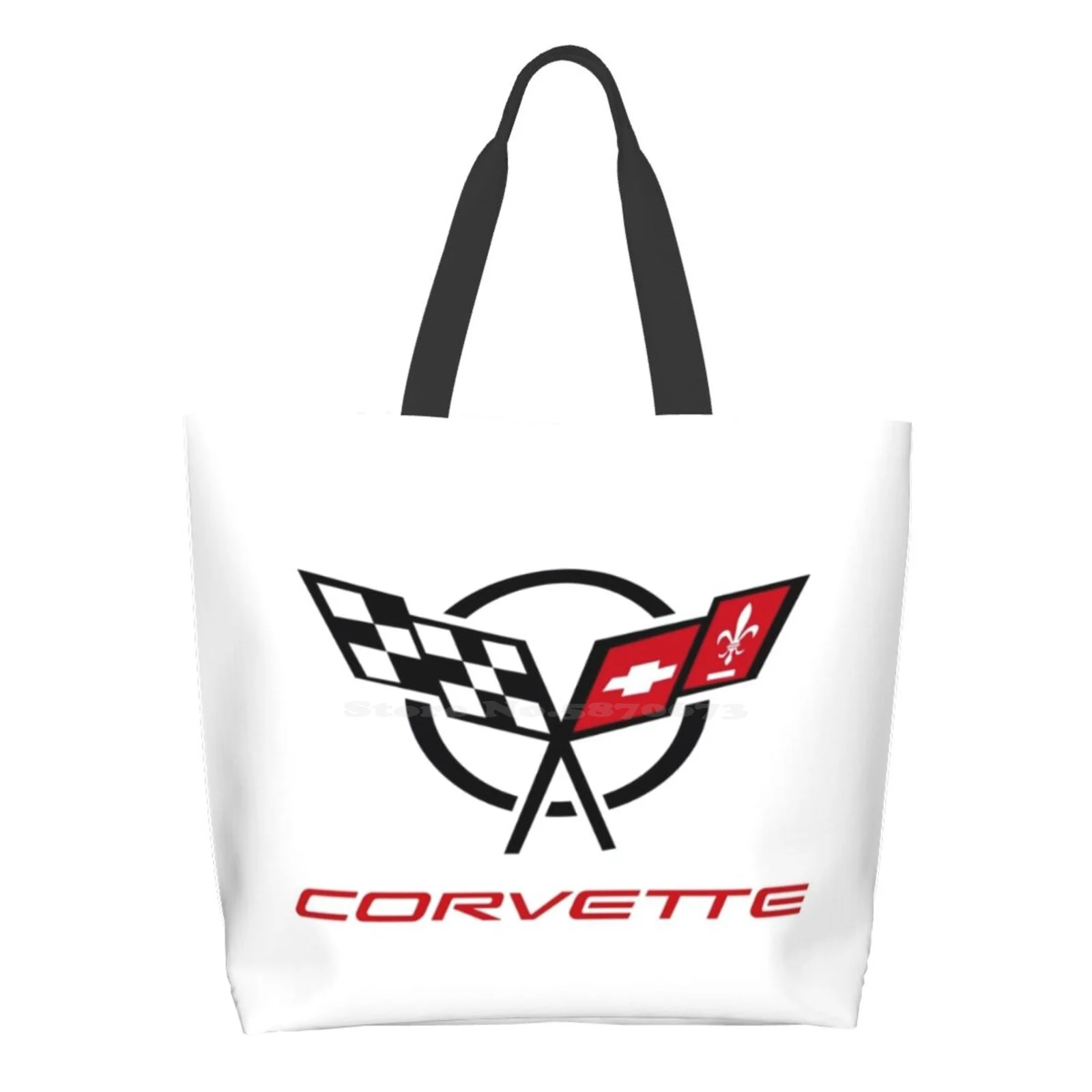 

Лучшая, Corvette-автомобильная сумка-тоут высокого качества большого размера с логотипом для Chevrolet Sports