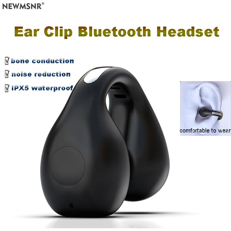 Беспроводные Монофонические Наушники-крючки С Открытым Ухом Костная