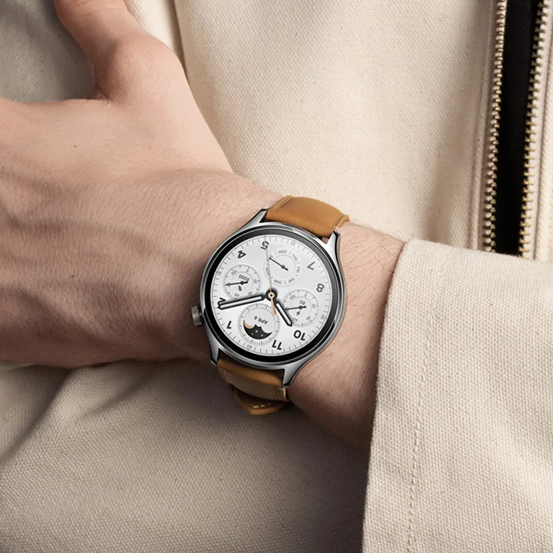 Original Leather Strap for Xiaomi Watch S1 Pro /S1 & MI Color 2/S1 Active Cowhide Band for Universal 22MM Bracelet Accessories