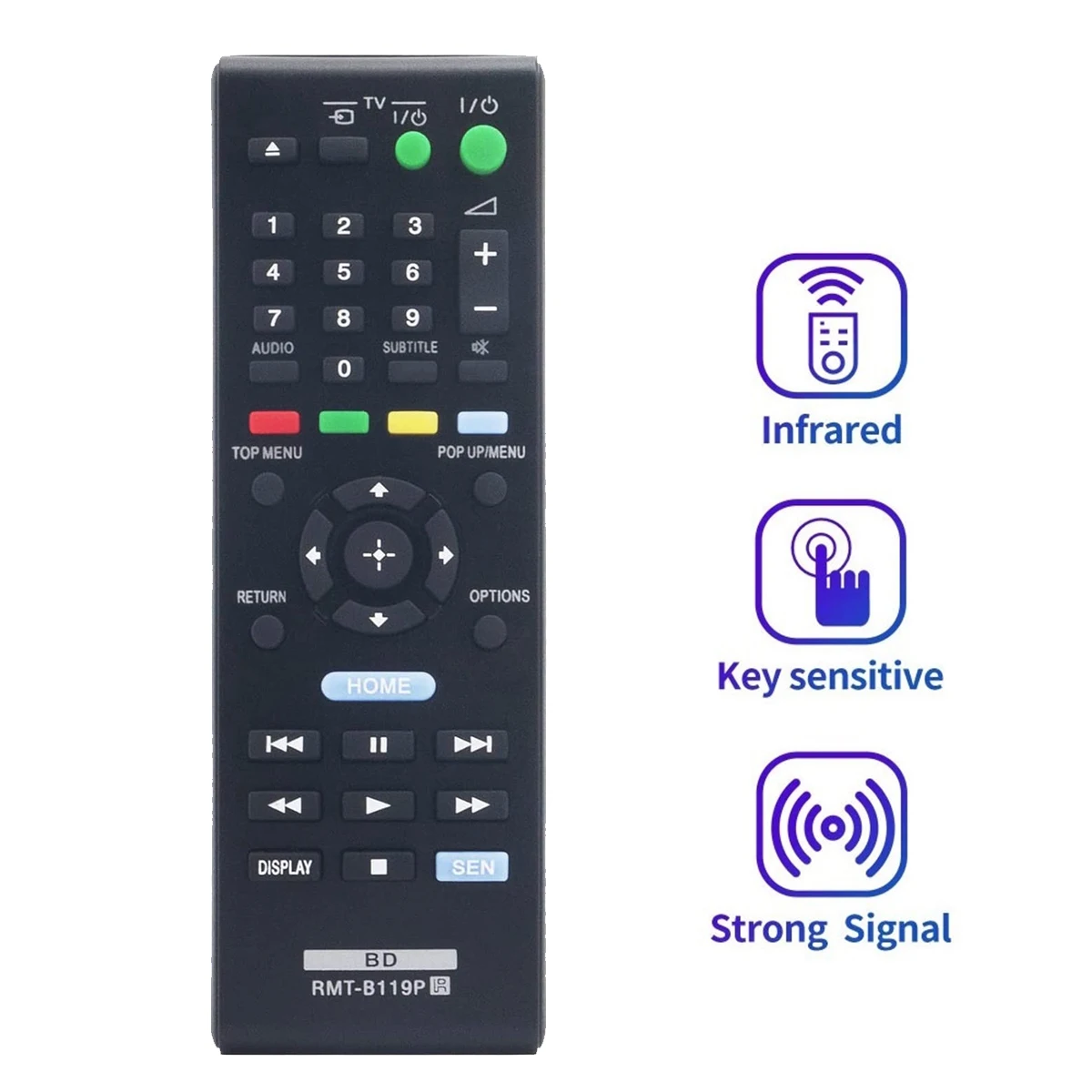 Горячая Распродажа-B119P Пульт дистанционного управления для Blu-Ray Recorder Дисковый