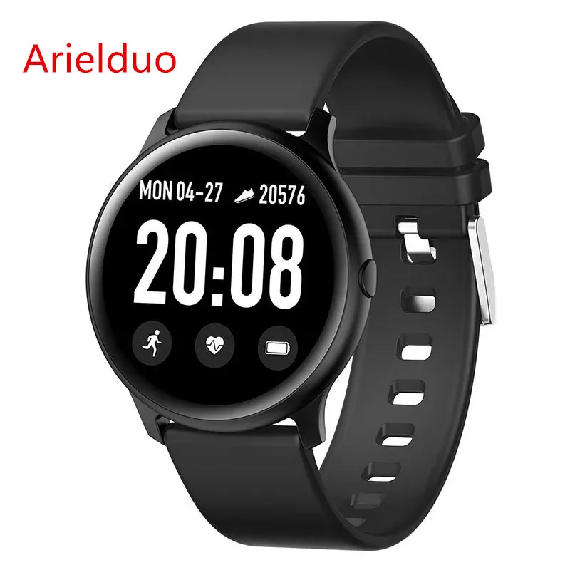 KW19 smart bracelet blood pressure heart rate monitoring bluetooth remote control music photo multiple sports mode watch