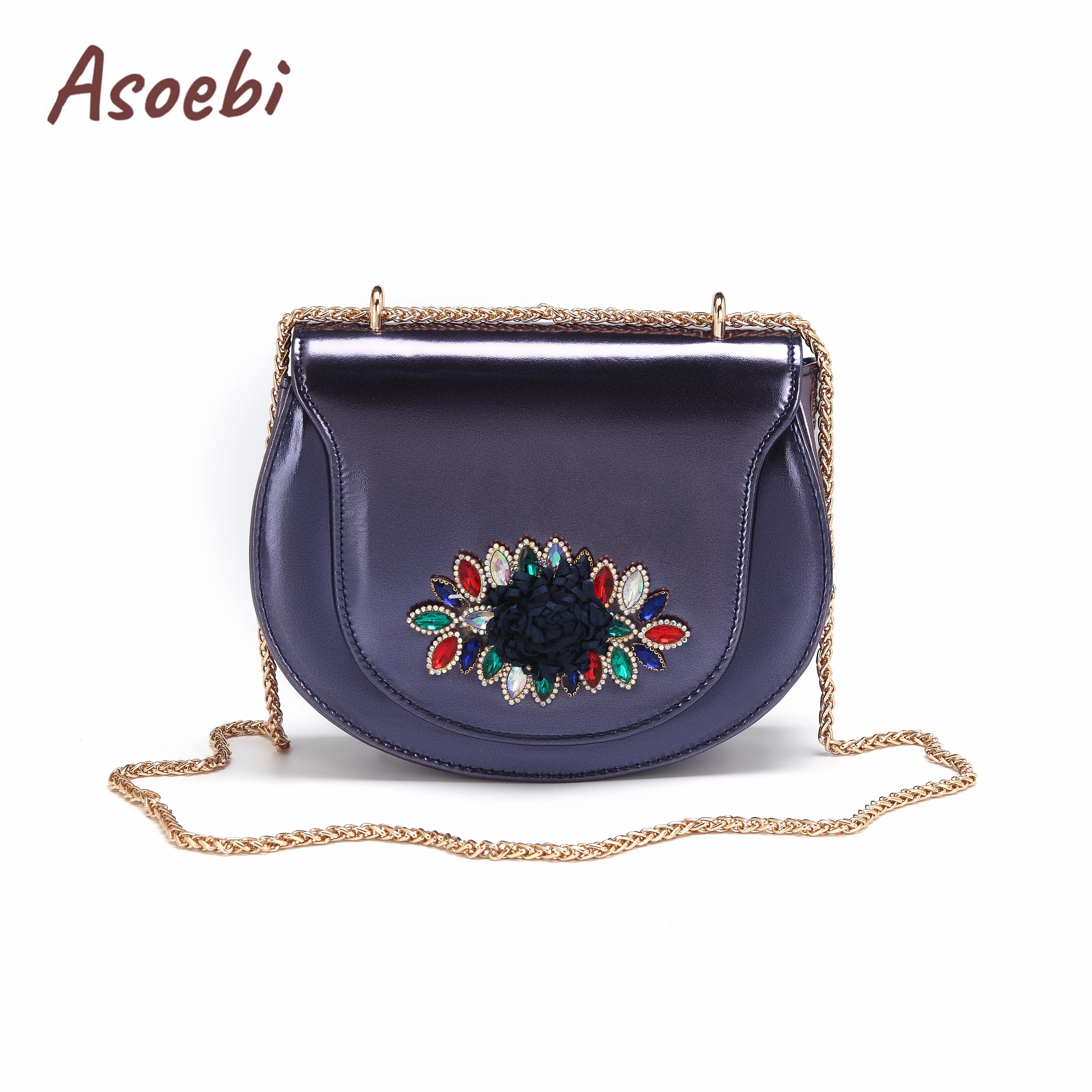 Туфли женские на танкетке голубые с мокрым носком в комплекте сумкой для