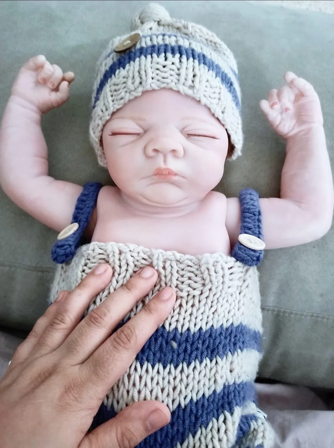 

50CM Full Silicone Body Bebe Reborn Doll Soft Reborn Baby Boy Tylor Doll Lifelike Waterproof Bath Toy Doll Gift Boneca Bebe Doll