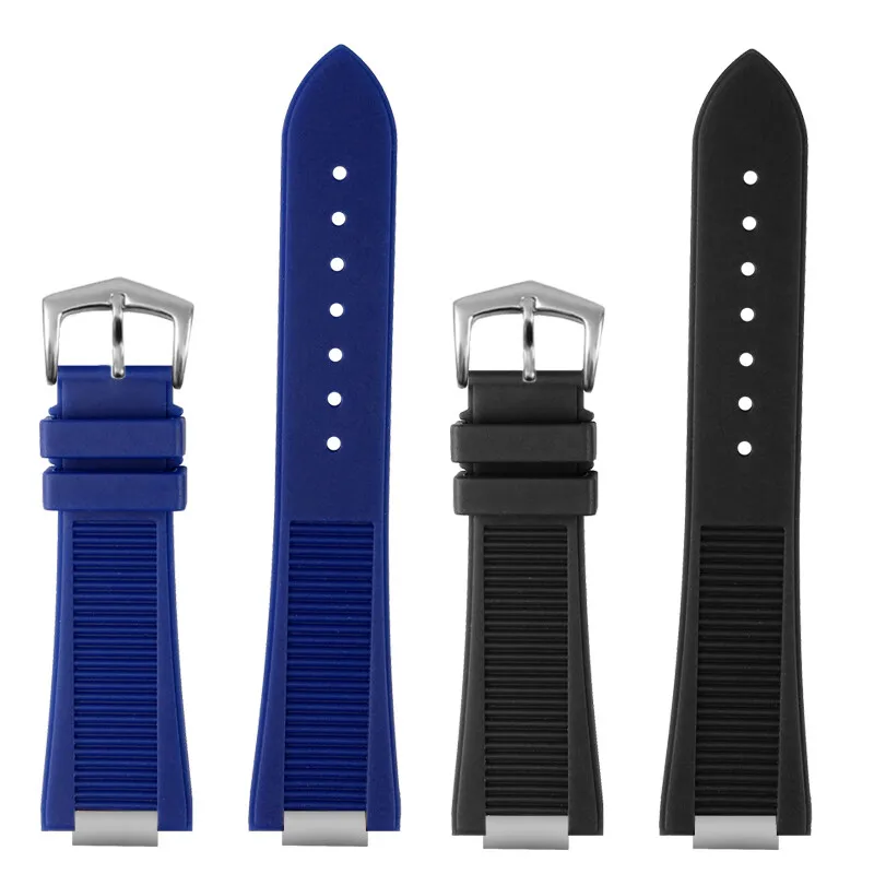 25*13mm Silicone Watchband For Pa-tek Philippe Nautilus Series 5711/5712/5980/5726 Sport Waterproof Watch Strap Men Bracelet