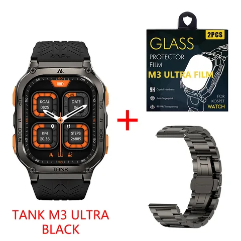 KOSPET TANK M3 Ultra GPS умные часы мужские