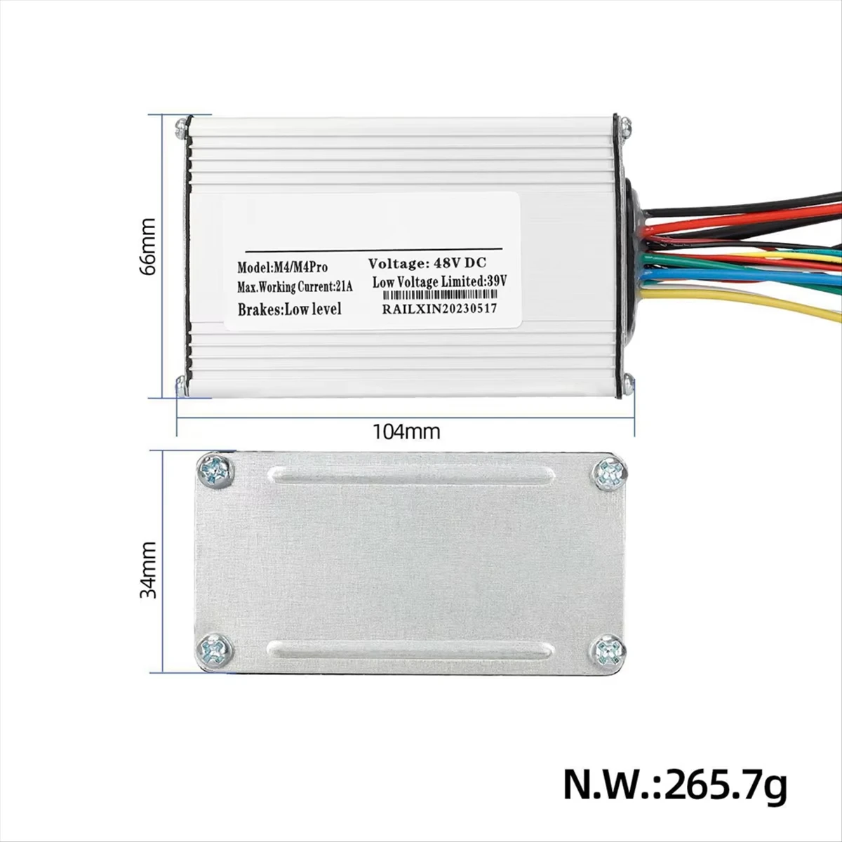 Контроллер 48 В 21 А для скутера Kukirin M4 M4Pro постоянного тока контроллер двигателя
