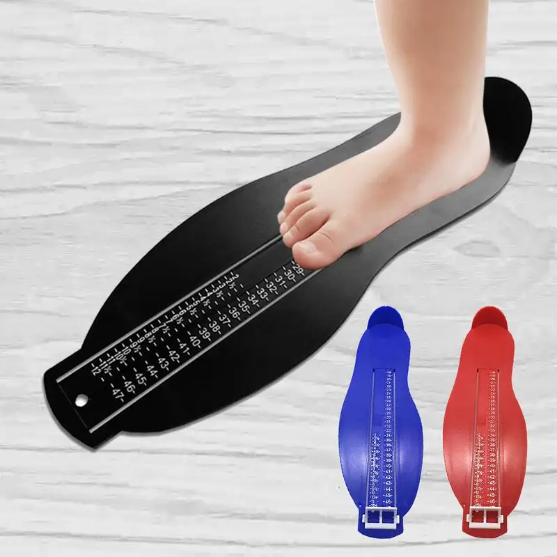 Kid Infant Foot Measure Gauge Shoes Size Measuring Ruler Tool Available ABS Baby Car Adjustable Range18-47 Yards Size
