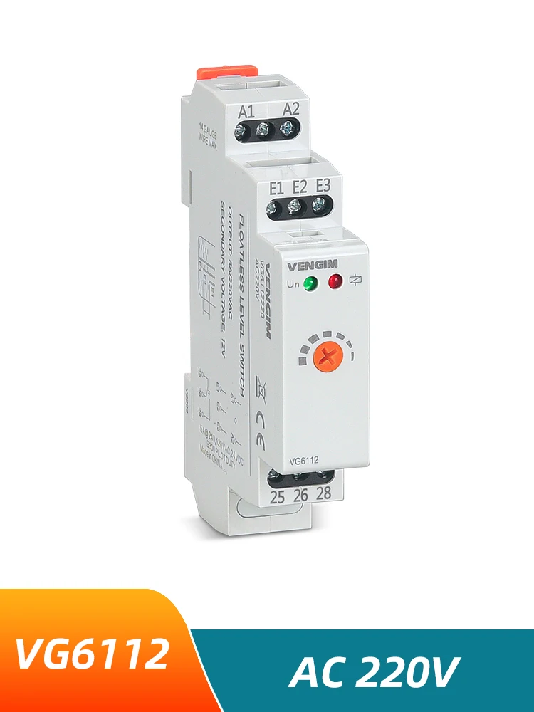 

Реле контроля уровня жидкости VENGIM 6012 220В