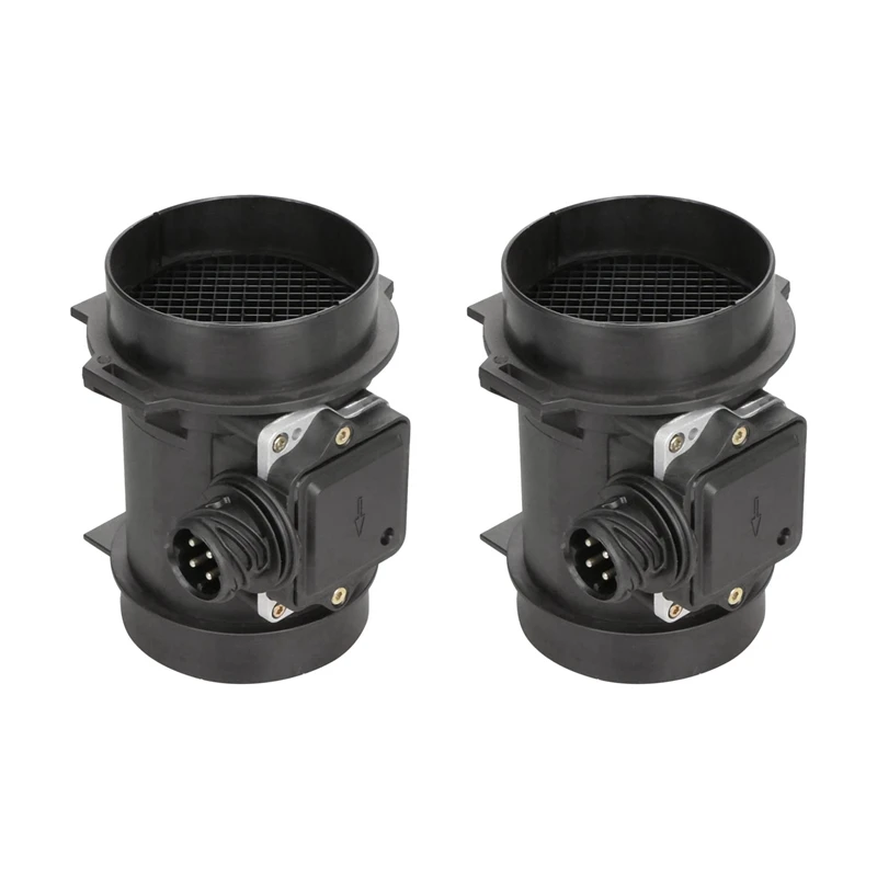 2X Датчик массового расхода воздуха MAF 5WK9600 5WK9600Z 5WK9617 13621703275 13621703650 1703650 для BMW E36 E38 E39