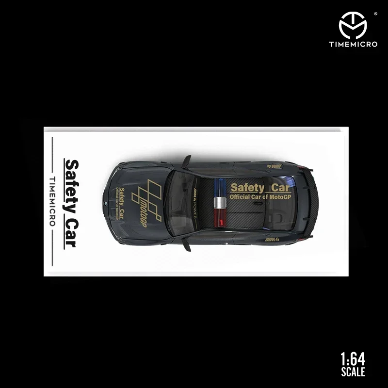 TimeMirco TM 1:64 M4 Safety Car Серая литая под давлением модель автомобиля