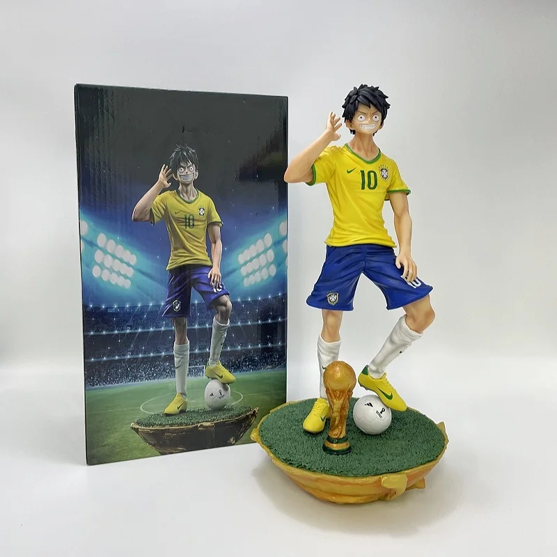 Аниме мультфильм один кусок футбол Gk Sanji Cos Месси Зоро C Роналдо Луффи Неймар