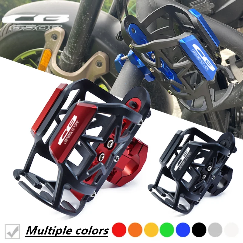 

CBR650R LOGO For HONDA CBR650R CBR 650R 2018 2019 Accessories Motorcycle Beverage Water Bottle Cage Drink Cup Holder Sdand Mount