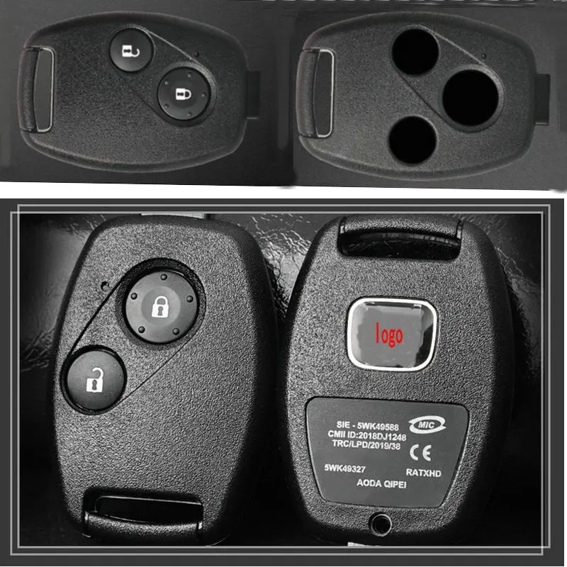 Для Hon-da Fit Civic CRV Accord Odyssey модификация корпуса дистанционного ключа управления