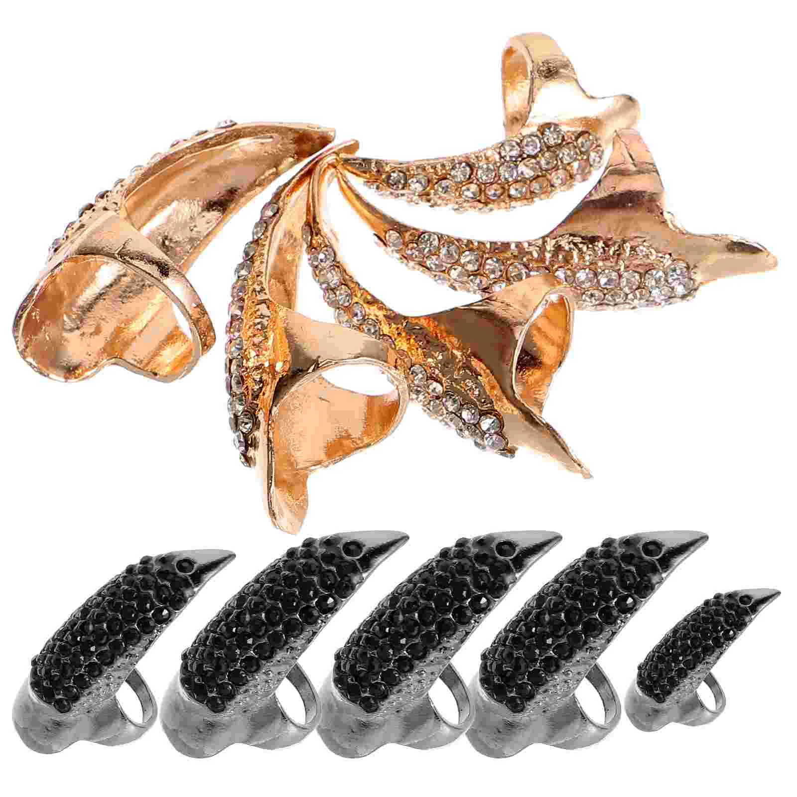 10 шт. кольцо на Хэллоуин кольца палец с орлом мужские когти кончиках пальцев