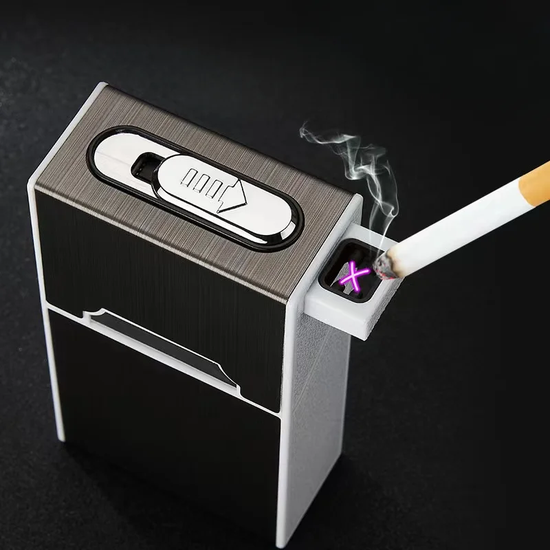 Фото USB плазменная зажигалка с двойной дугой, автоматическая зажигалка, электронная сигарета, электронная сигарета, металлическая зажигалка с защитой от влаги, гаджеты, мужской подарок №3