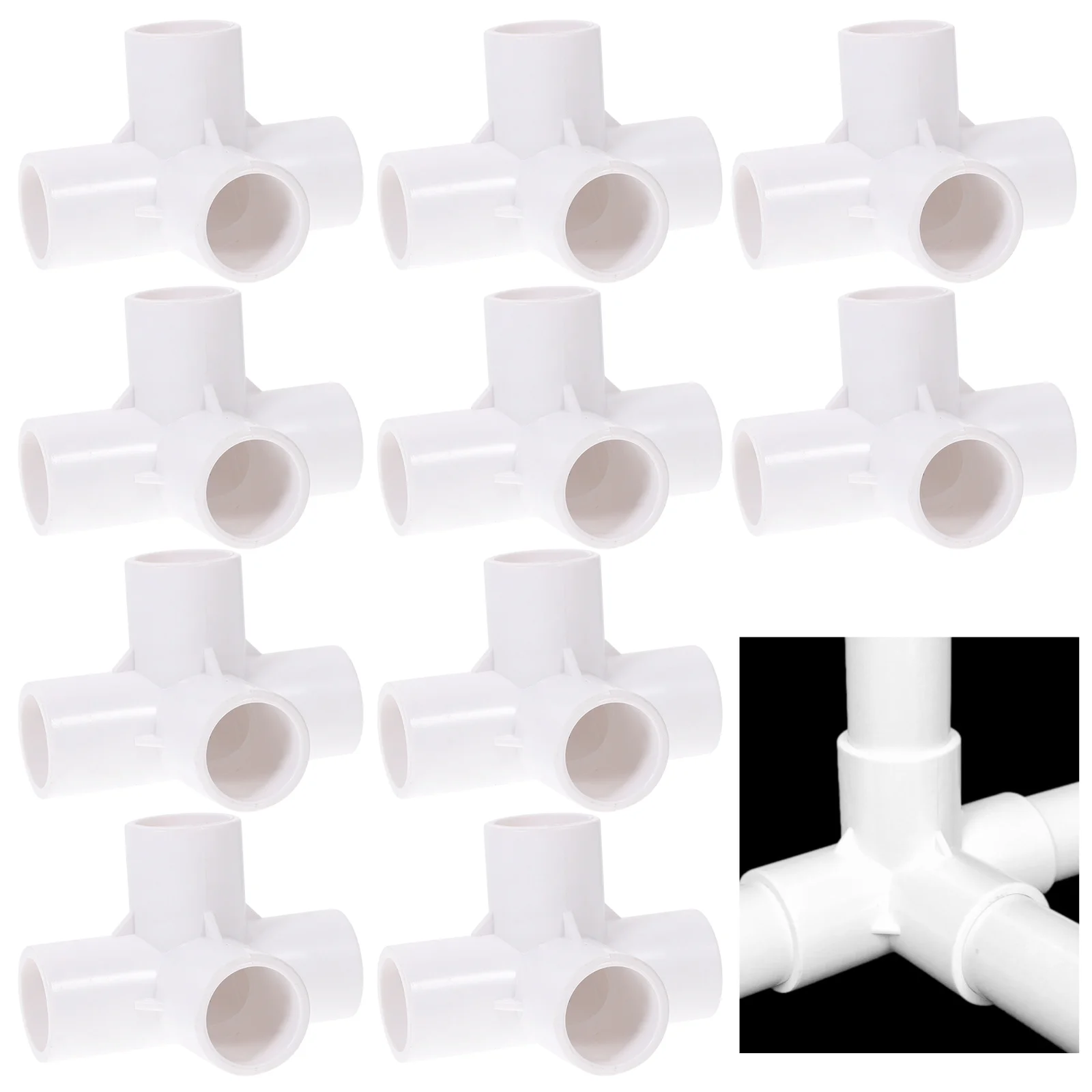 

Pipe Fittings Pvc Connector Greenhouse Fitting Elbow Tee Furniture Shed 3 Outlet 4 Storage Frame 1 2 Inch