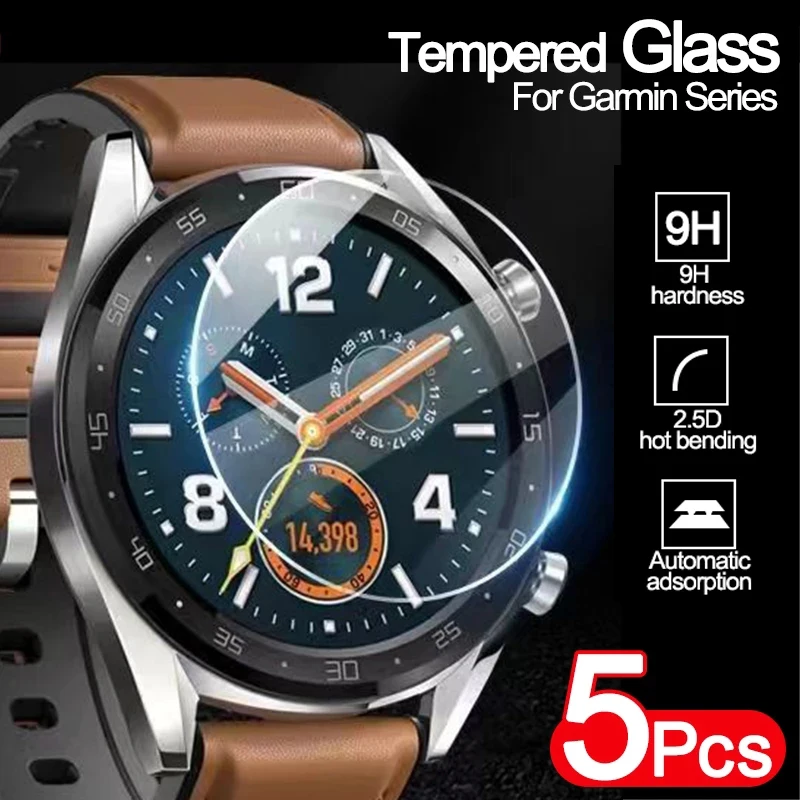 

Tempered Glass For Garmin Fenix 6 6S 6X Pro Sapphire Smart Watch Accessories HD Clear Screen Protector Film For Garmin Fenix 6