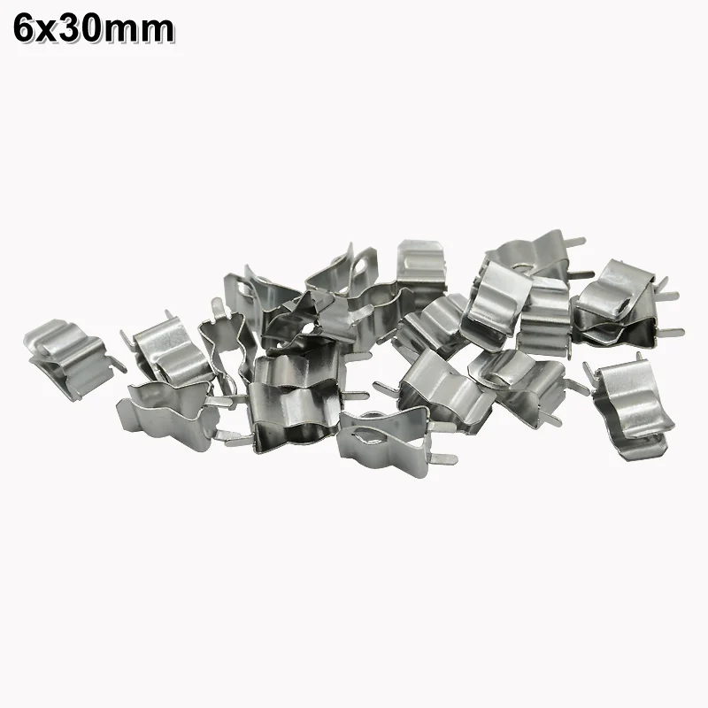 

Держатели предохранителей из луженой латуни 5x20мм 6x30мм