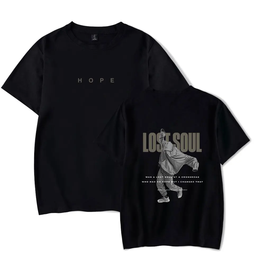 Футболка NF с надписью HOPE Lost Soul футболка унисекс принтом рэпера модная