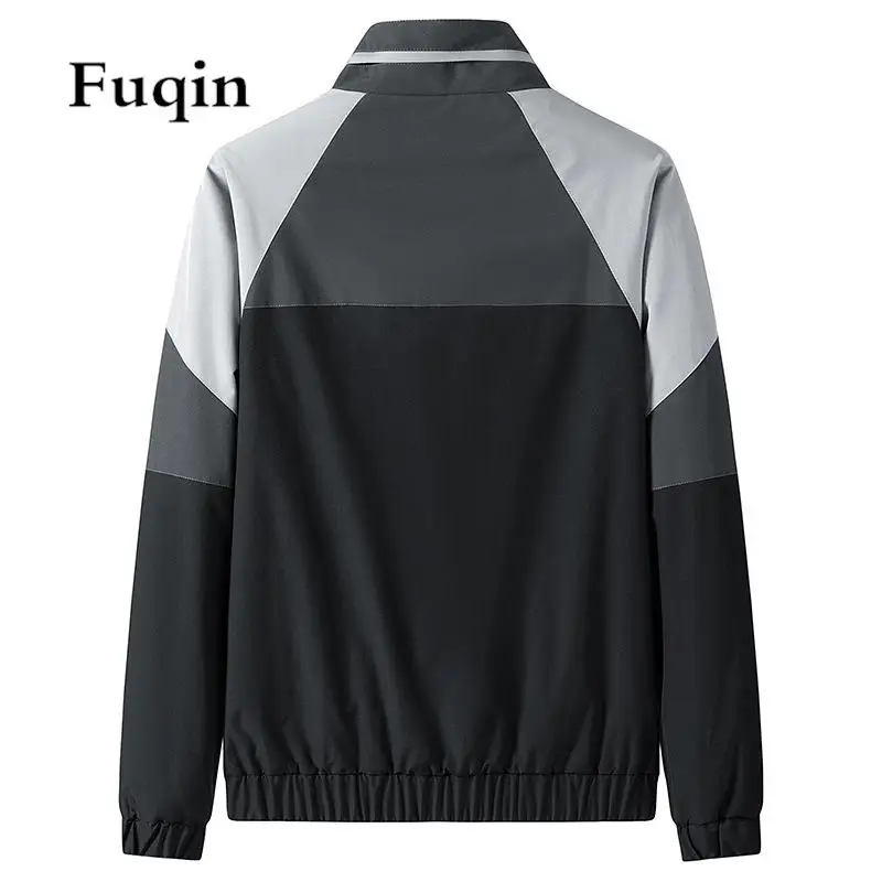 Мужская бейсбольная весенняя куртка в стиле пэчворк цветная деловая