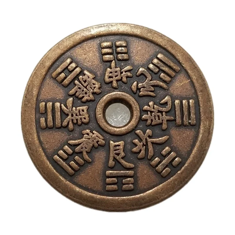 

Китайский Безопасный Набор старинных монет Lucky Ching, образовательные монеты с пятью императорами, антикварная монета, удача, богатство, 43 мм