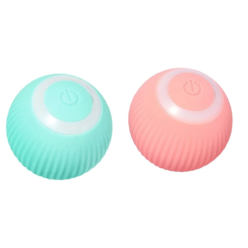 

Electric Cat Ball Toys Automatic Rolling Smart Cat Toys Interactive For Cats Training Moving For Indoor Playing