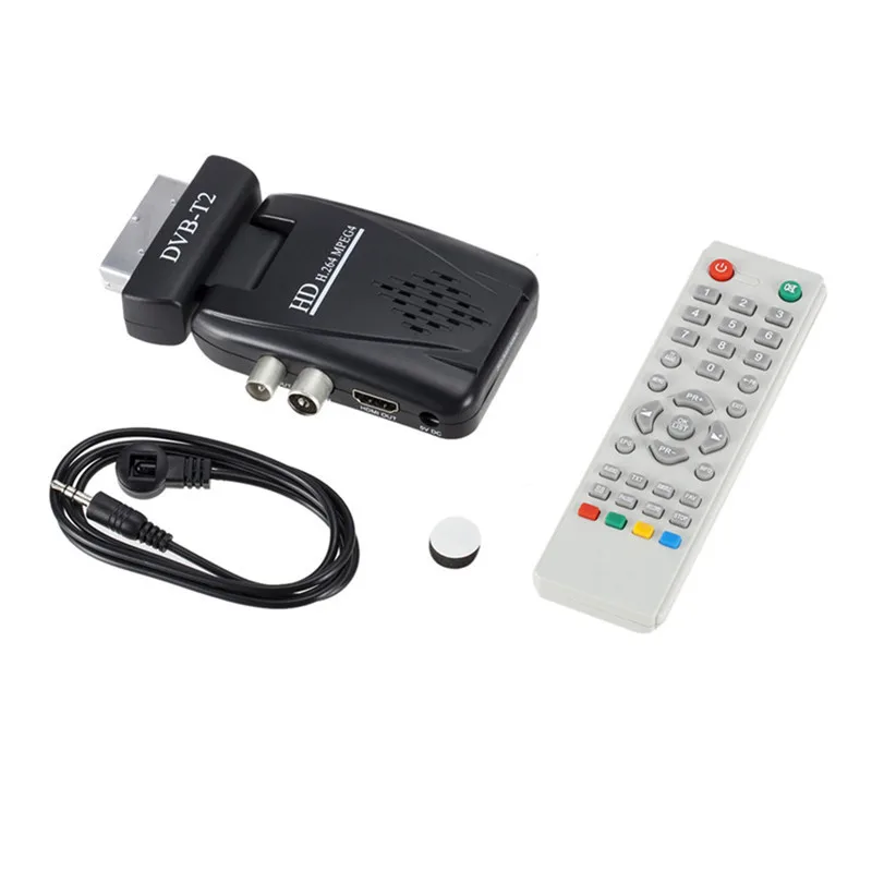 DVB-T2 цифровой ТВ-тюнер H.264 MPEG4 Поддержка Youtube HD 1080P AC3 аудио DVB-T с USB WIFI спутниковый