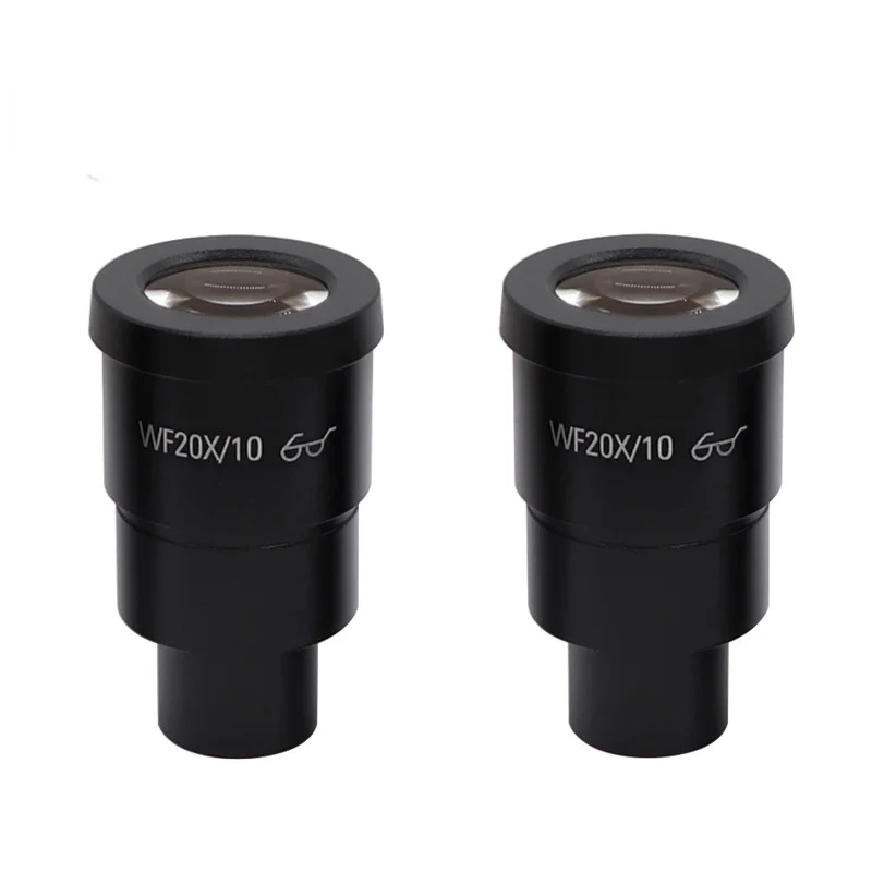 

MECHANIC 1 Pair 10X/20 20X/10 Wide Angle Eyepiece High Eyepoint Ocular Ror Stereo Microscope Optical Lens Mounting Size 30mm