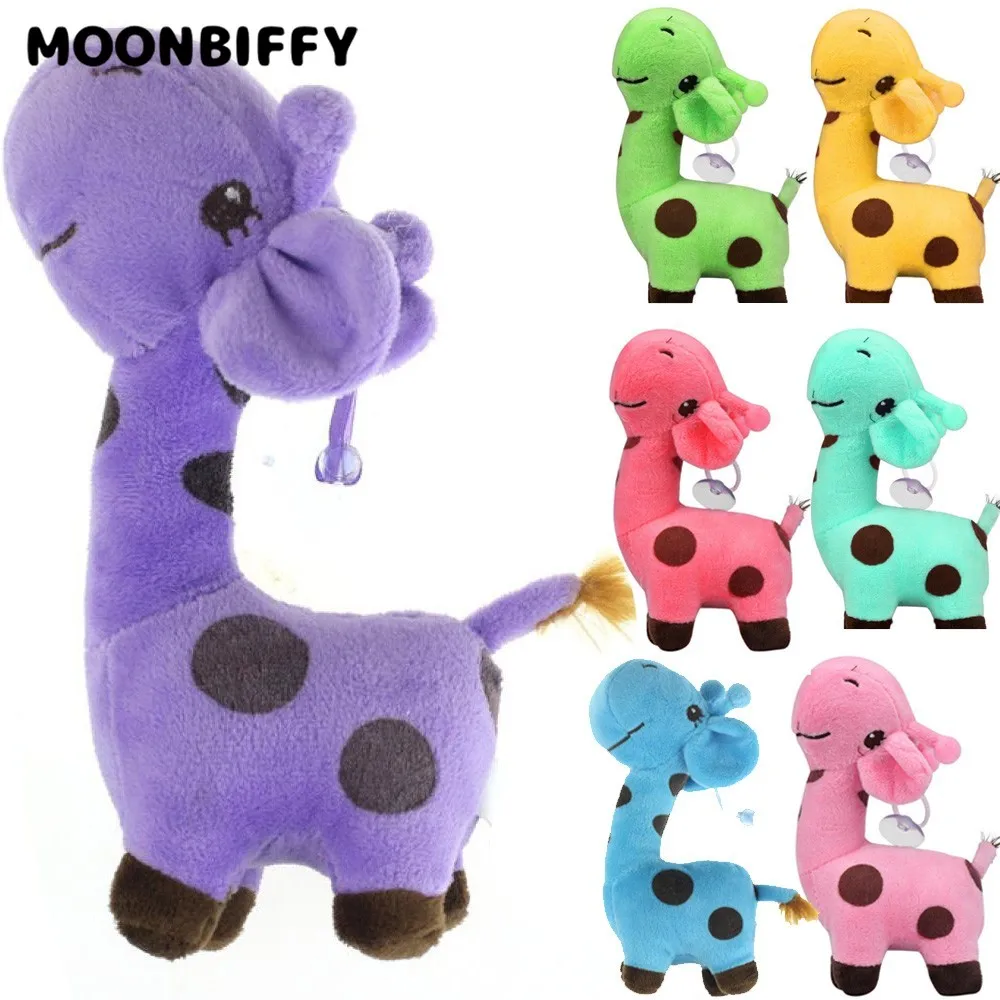 

New Creative Giraffe Doll Lovely Deer Soft Plush Toy Cute Small Baby Stuffed Animal Comfortable Touch Gift For Wedding Birthday
