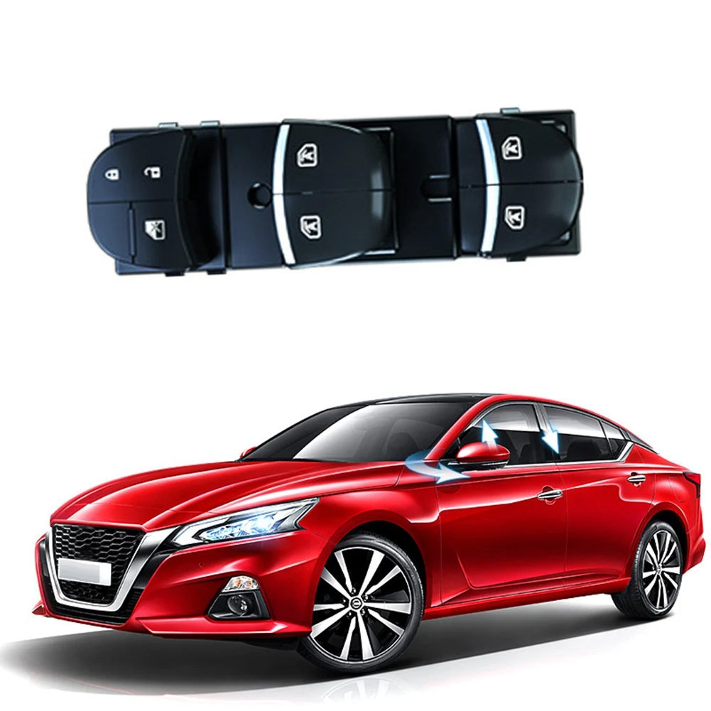 

Auto RHD Right Hand Driver LED Light Backlight Power Window Button Switch for Nissan X-Trail T32 Murano 2014-2020