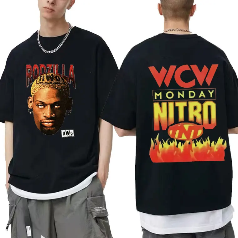 

Awesome Dennis Rodman Hip Hop Mens Tshirt Man Oversized Streetwear Male T Shirt Men Women Vintage Rocky 100% Cotton T-shirt Tops