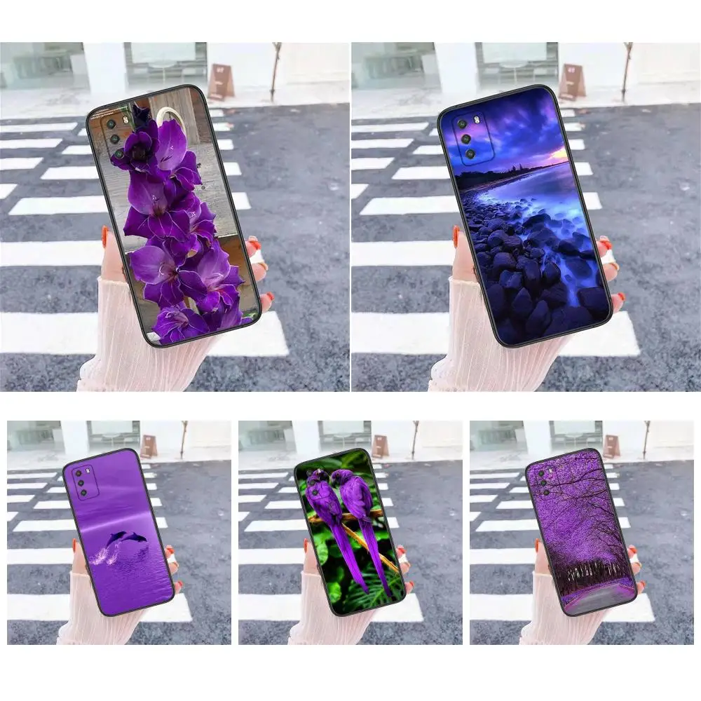 For iPhone 13 12 11 Pro Max 6 X 8 6S 7 Plus XS XR Mini 5S SE 7P 6P TPU Phone Case Infinity On Purple Release