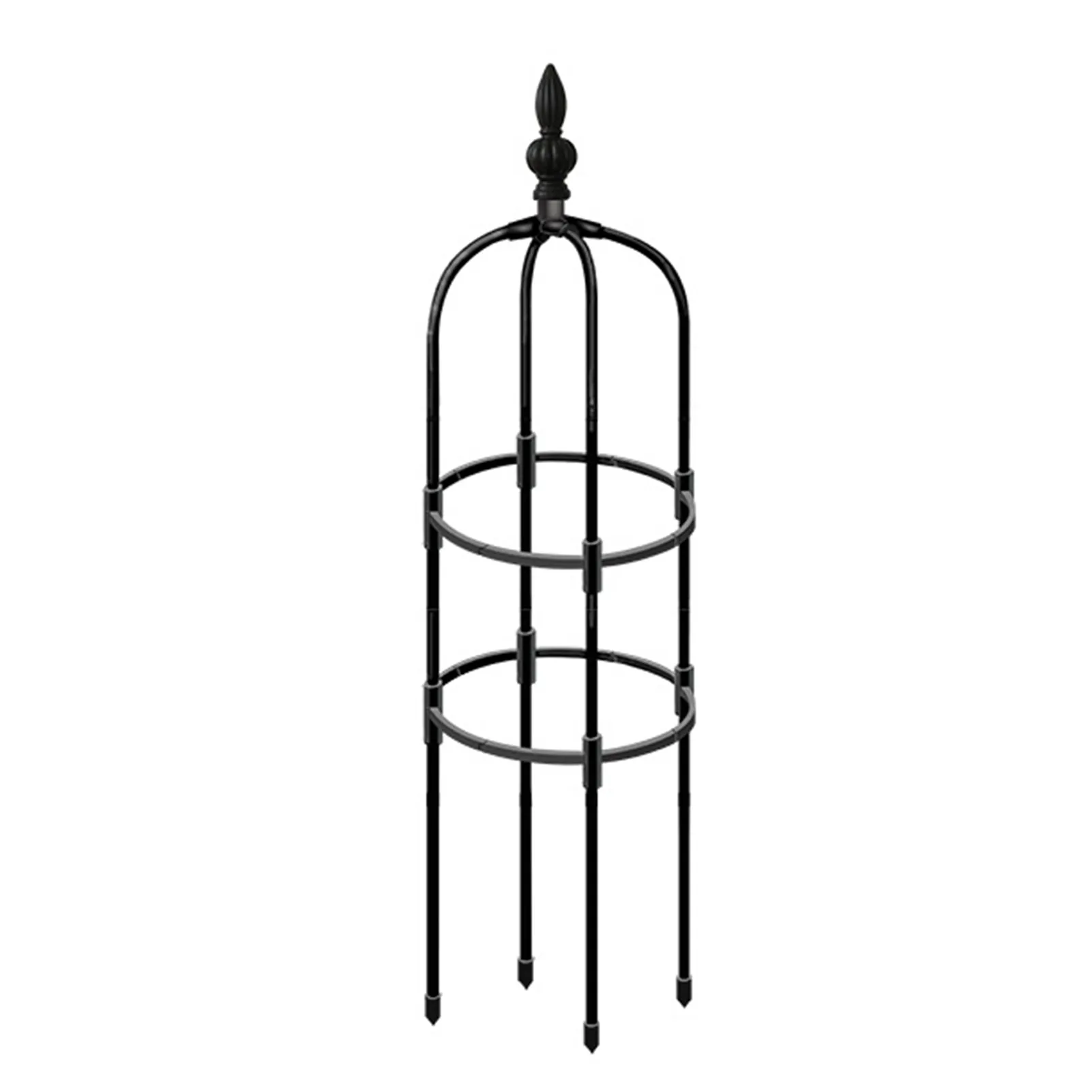 

Trellis For Climbing Plants Metal Garden Trellis Obelisk Garden Plant Cage Support Splicable Climbing Plant Stand For Vegetables