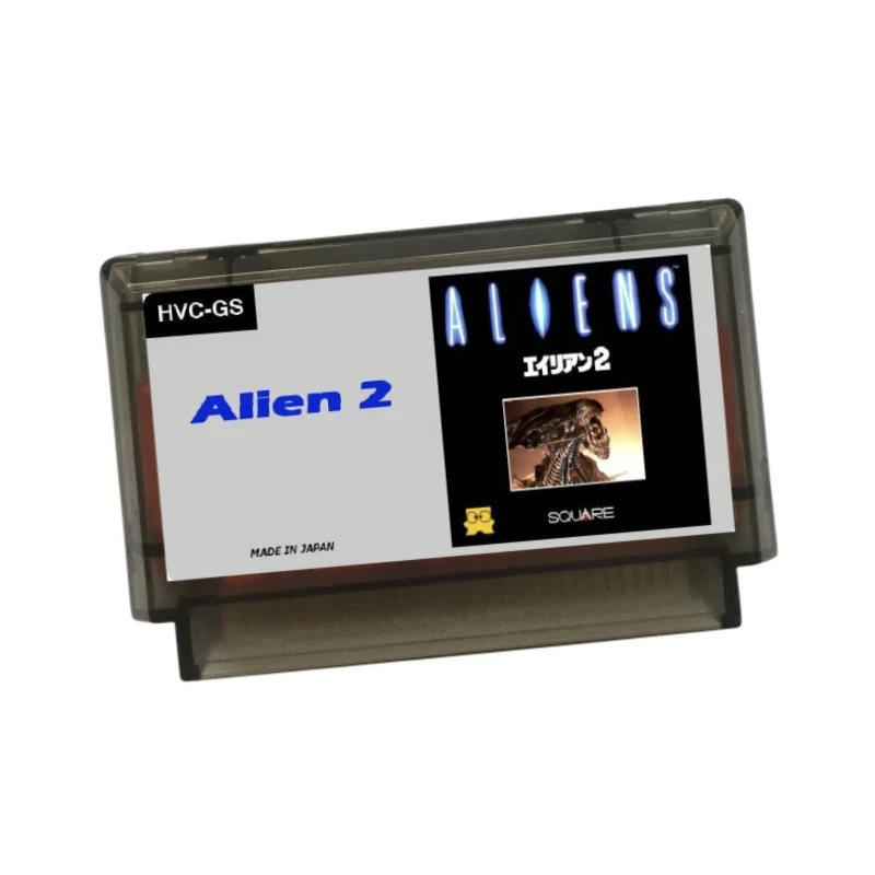 

Alien 2 ( FDS Emulated ) Game Cartridge for FC Console 60Pins Video Game Card