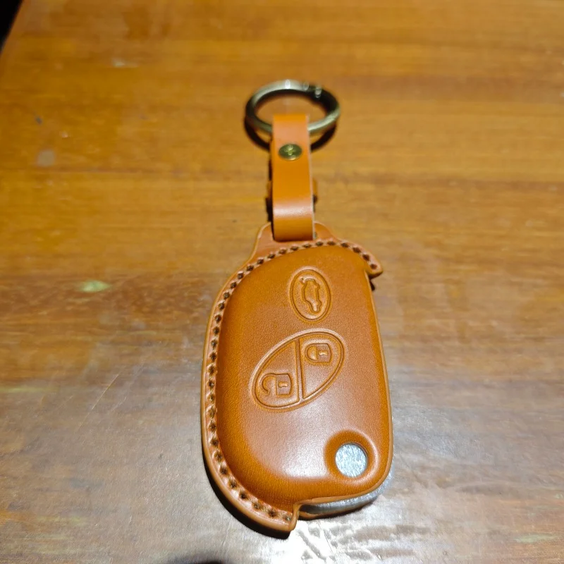 

Кожаный чехол для ключей от машины Maserati Grecale Levante Quattroporte MC20 Ghibli GranTurismo 2023, белый цвет из воловьей кожи